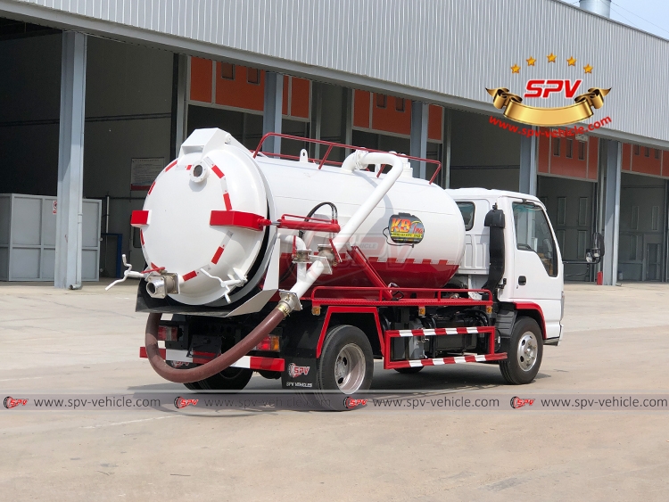4,000 Litres Sewer Vacuum Truck ISUZU - RB